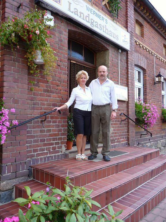 Werners Landgasthaus Hotel Lieskau ภายนอก รูปภาพ